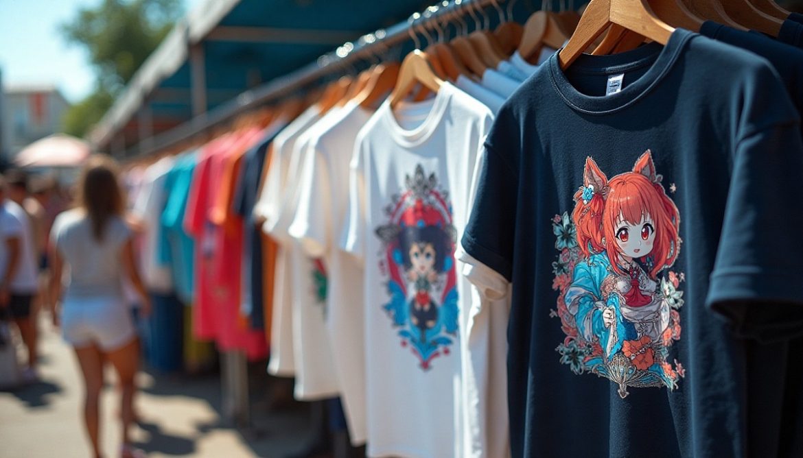 koszulki z postaciami anime